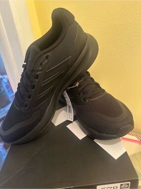adidas Black Men's Athletic Running Sneakers